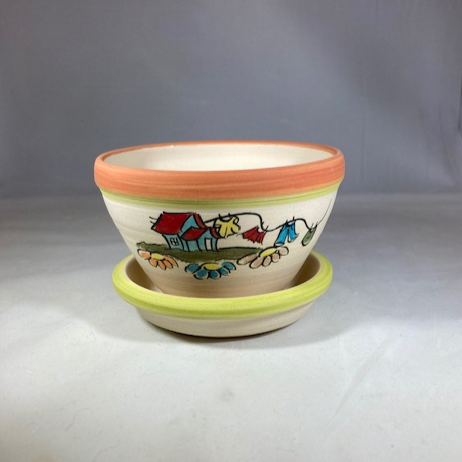 Jardinière en poterie
