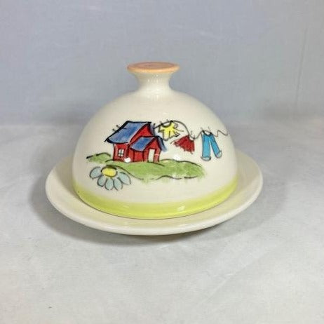 Pottery Butter Dish